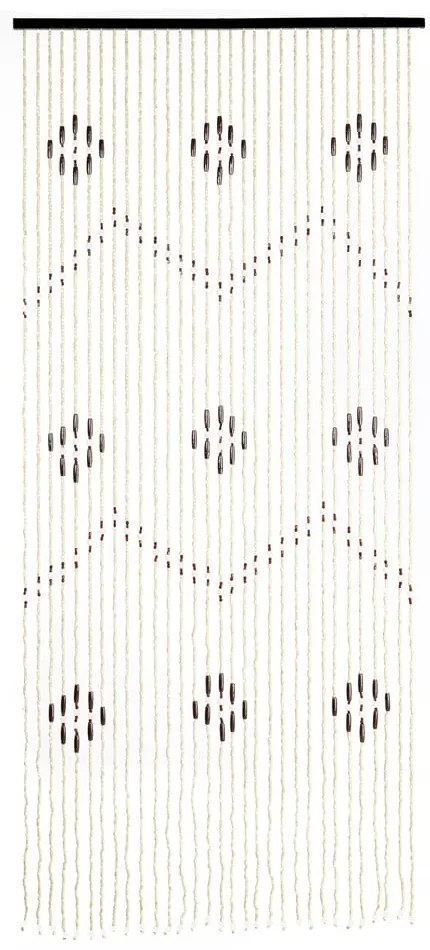 Natúr színű bambusz függöny ajtóra 90x200 cm – Maximex