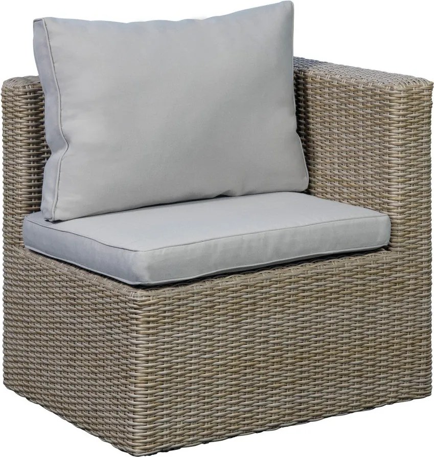 Bézs-világosbarna kétszemélyes kerti lounge szett Modular – Unique Furniture