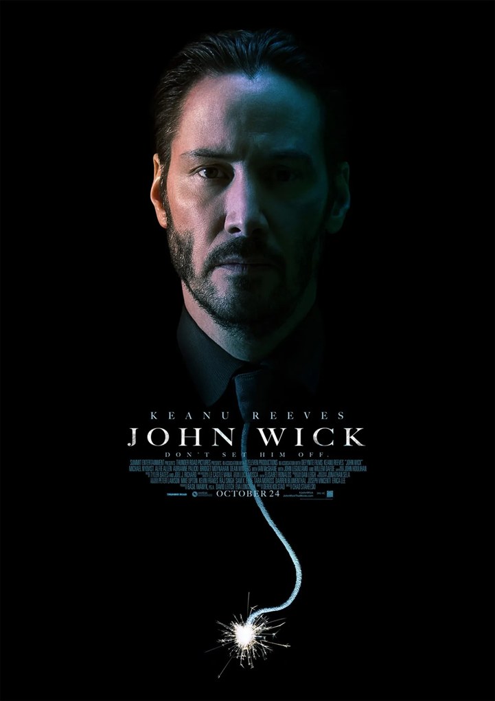 John Wick Keanu Reeves poszter