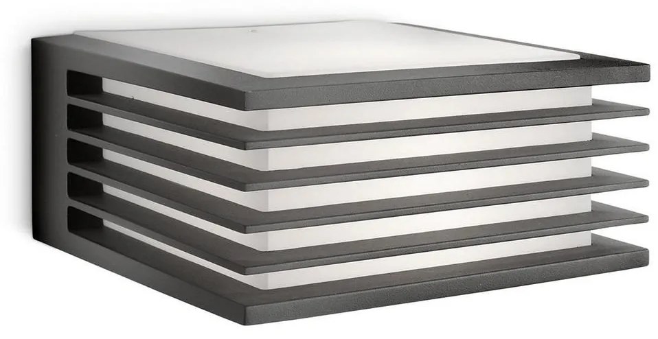 Philips - Kültéri fali lámpa SHADES 1xE27/15W/230V IP44 antracit