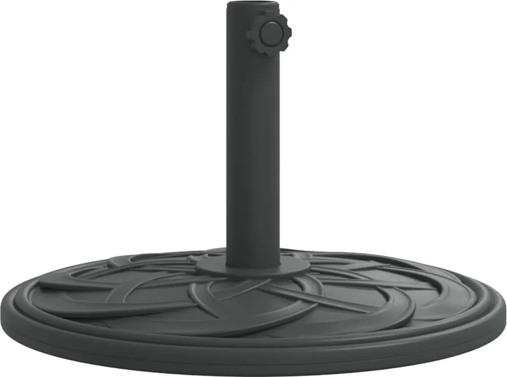 vidaXL kerek napernyőtalp rúdhoz Ø38 / 48 mm 12 kg