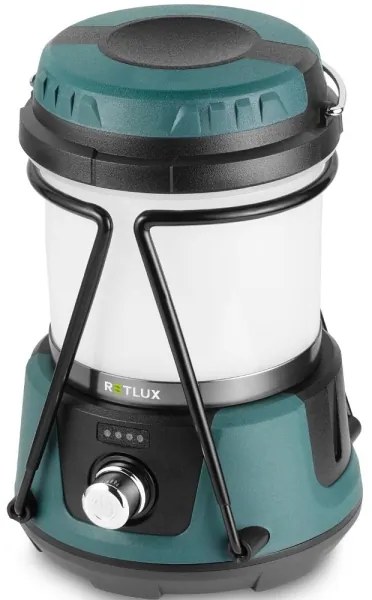 Retlux - LED Dimmelhető hordozható lámpa power bank funkcióval LED/3W/4400 mAh IPX2