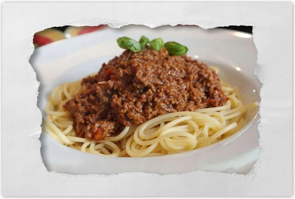 Poszterek 120x80 Spagetti hússal