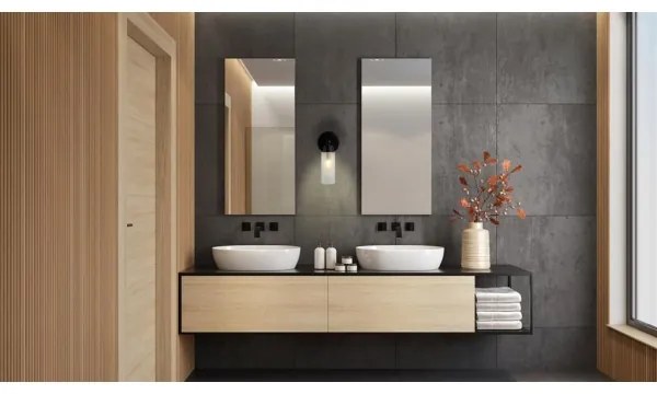 Searchlight 29981BK - IMPERIAL fali lámpa 1xG9/7W/230V fekete