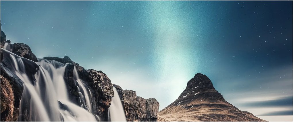 Vízesések képe (120x50 cm)