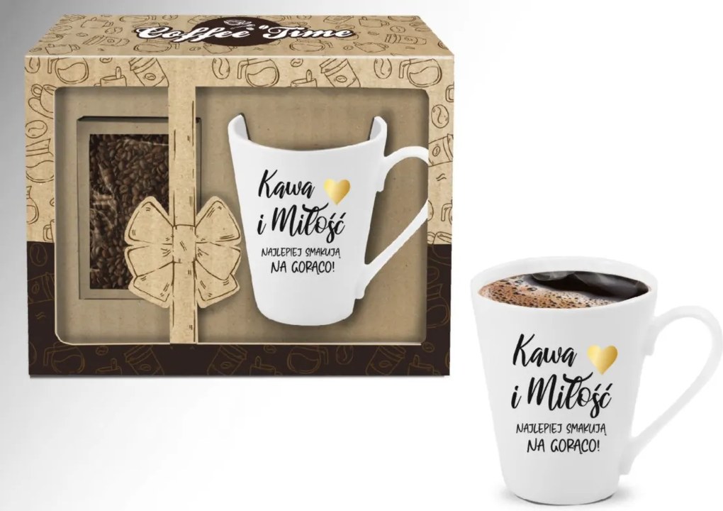 Kávé Szett Bögre Kávé És Szerelem A Legjobb Ízű