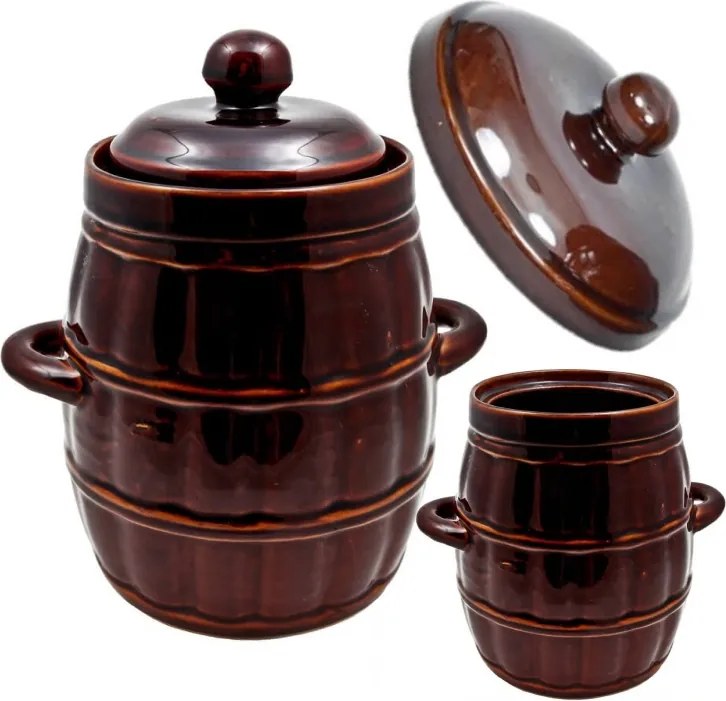 3.2L-ES Légmentesen Záródó Hordó Peremmel És Savanyító Fedéllel