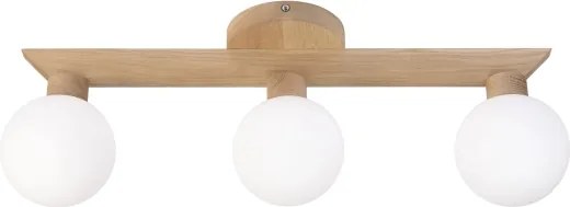 Ráépített csillár ANTONIO 3xG9/5W/230V tölgy/fehér
