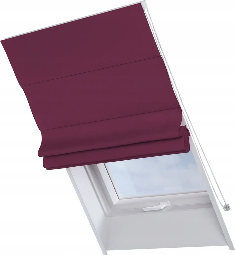 Kész redőny Rimini tetőtéri ablakra 50x60cm lila