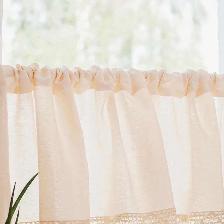 Rachela Irigy Hónaljmirigy áttört mintával 100x90cm, krémszínű