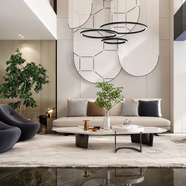 LED Csillár zsinóron GALAXIA LED/85W/230V fekete