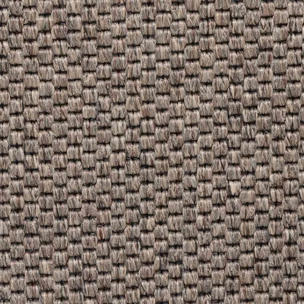 15 db szizál hatású sötét bézsszínű lépcsőszőnyeg 65x21x4 cm