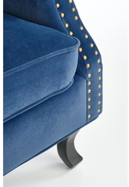 CLARUS fotel sötétkék