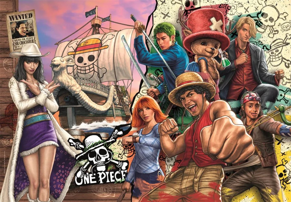 One Piece Treasure Hunt 180 db-os puzzle Clementoni