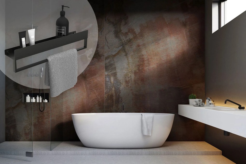 Fürdőszobai polc SF01 60cm black matt
