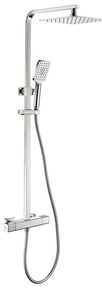 BATH DELUXE 31-120-06-60-00 - NAESBY króm termosztátos zuhanyszett