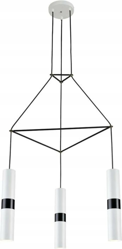 Aca Lighting függeszték 3XGU10 fehér fém 56X49XH150CM Da Vinci HM853P5