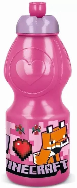 Minecraft Girls kulacs, sportpalack 400 ml
