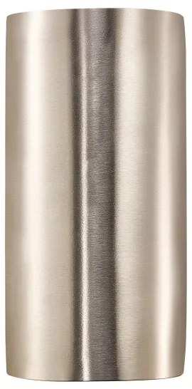 Nordlux - Kültéri fali lámpatest CANTO 2xGU10/28W/230V IP44 rozsdamentes acél