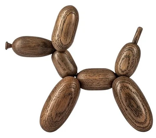 Tömörfa szobor (magasság 14,5 cm) Ballon Dog – Boyhood