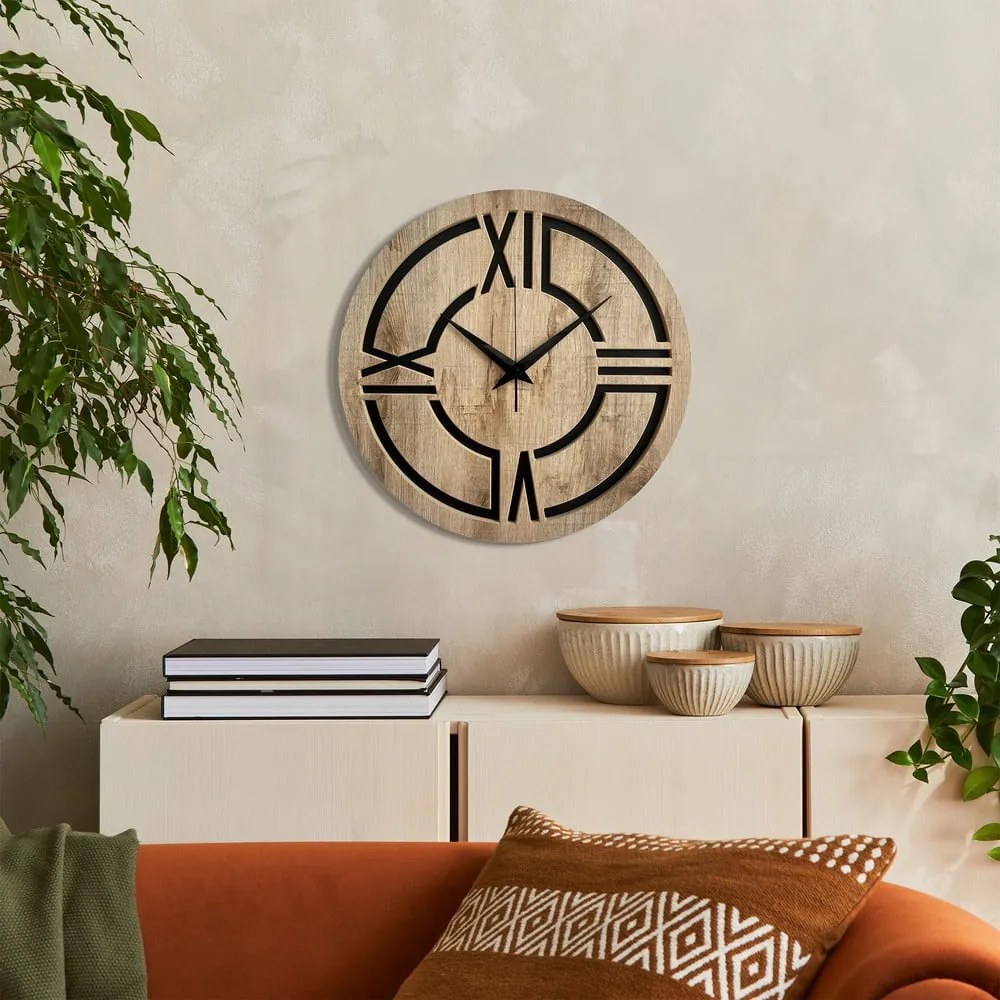 Fali óra ø 57 cm Ethan – Styler