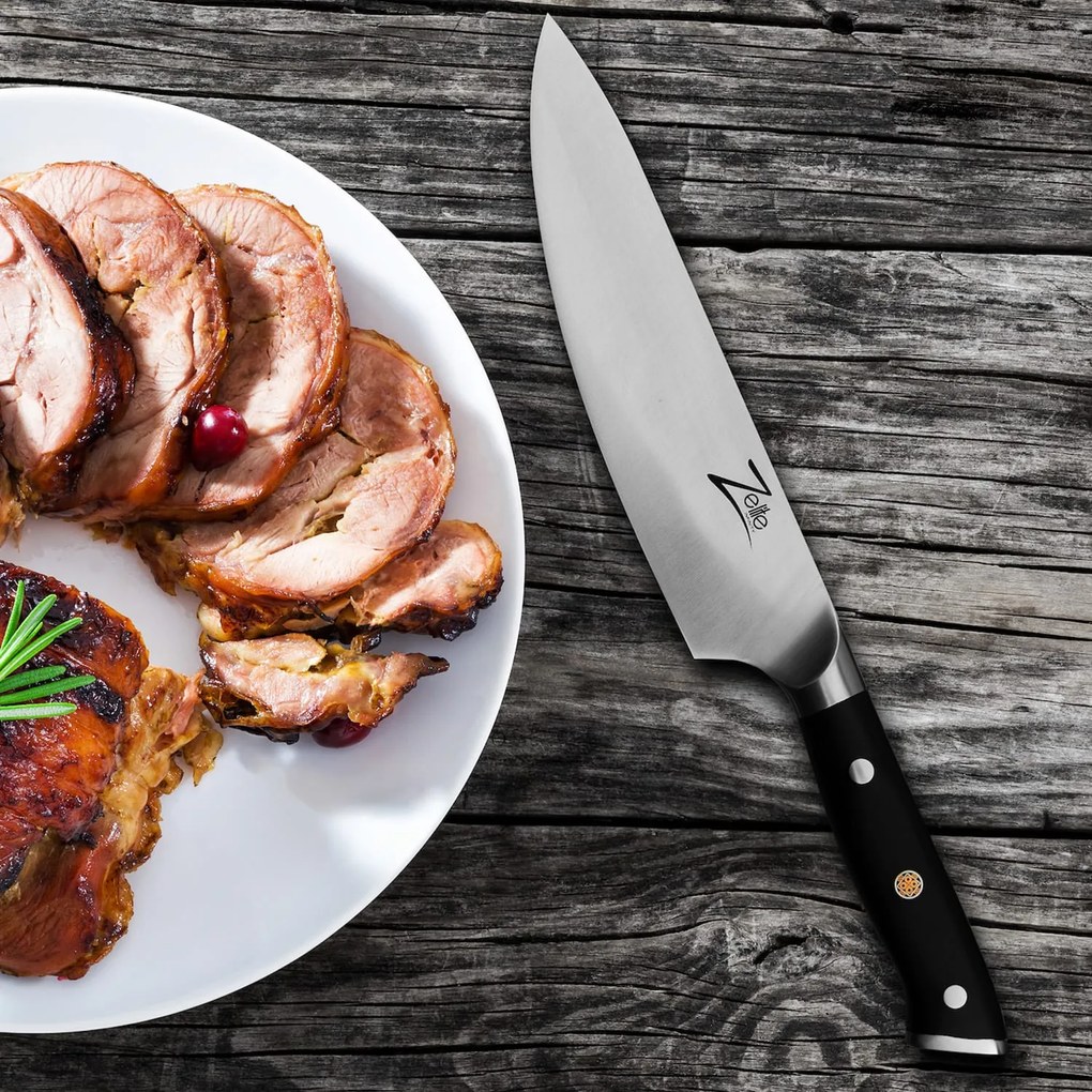 Zelite Infinity by Klarstein Alpha-Royal German 5", steak kés, 56 HCR, rozsdamentes acél