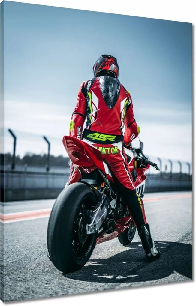 Vászonkép 60x80 Motorkerékpár Motor Sport