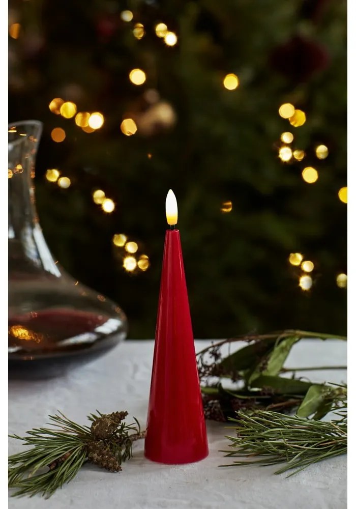 Elemmel működő LED gyertya (magasság 17 cm) Sille – Sirius