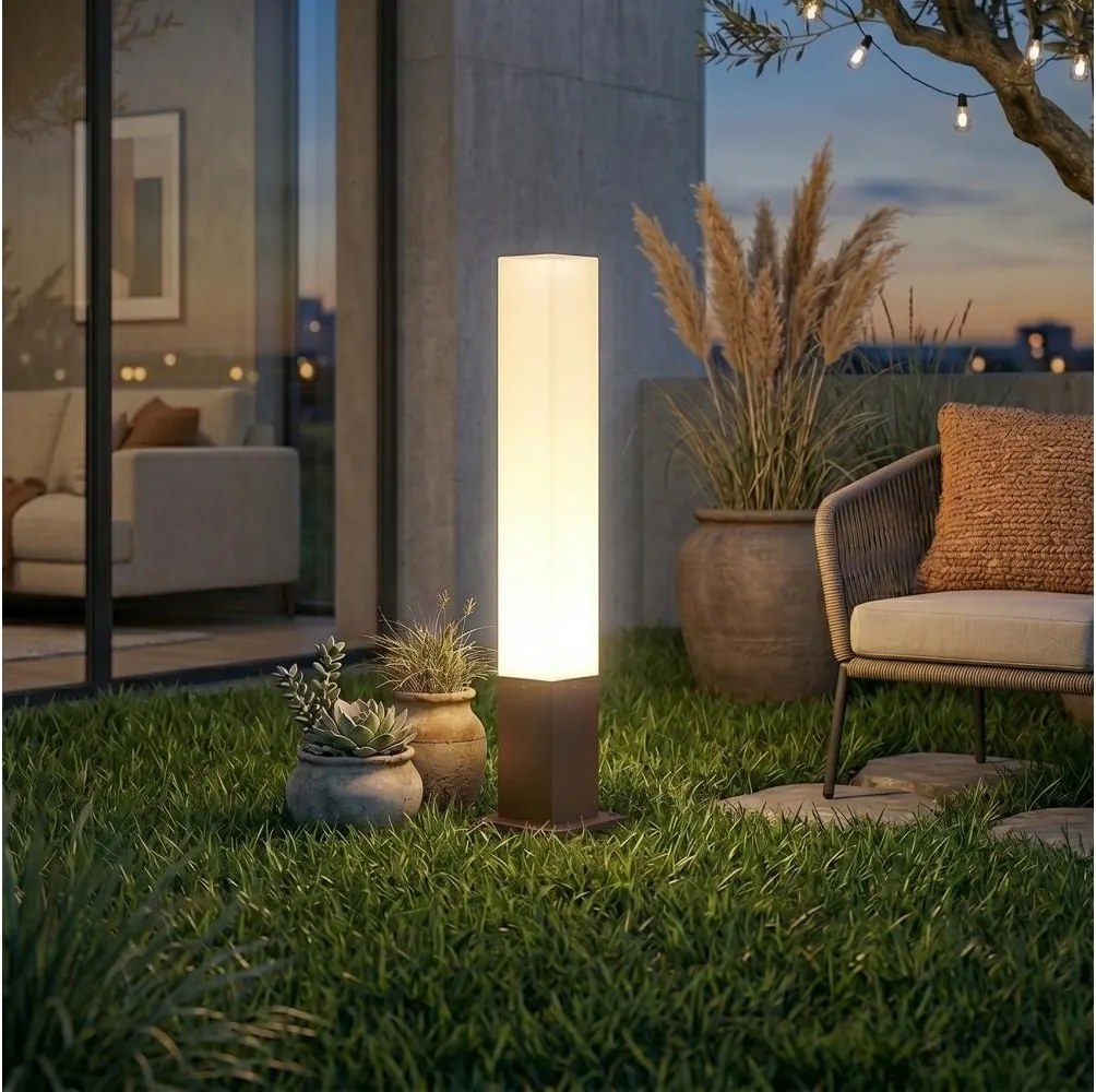 Ideal Lux - Kültéri lámpa EDO OUTDOOR 1xGX53/15W/230V 79 cm IP65 barna