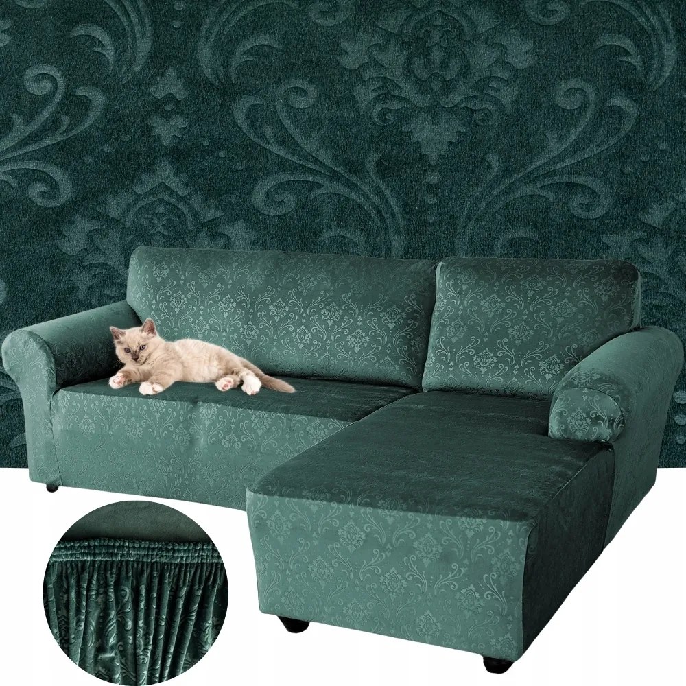 Sarokgarnitúra Huzat Kanapé Velúr Oeko-tex Prémium Dísz Jobbos 2+2