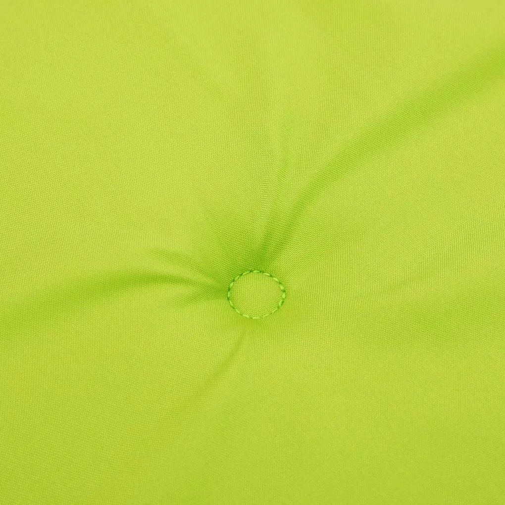 zöld oxford szövet kerti padpárna 200x50x4 cm