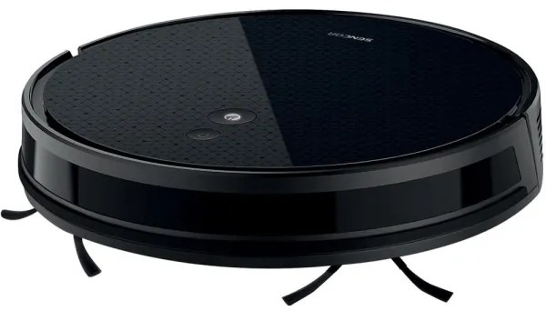 Sencor – 2 az 1-ben robotporszívó mop funkcióval, 16 W / 2600 mAh, Wi‑Fi, fekete + távirányító