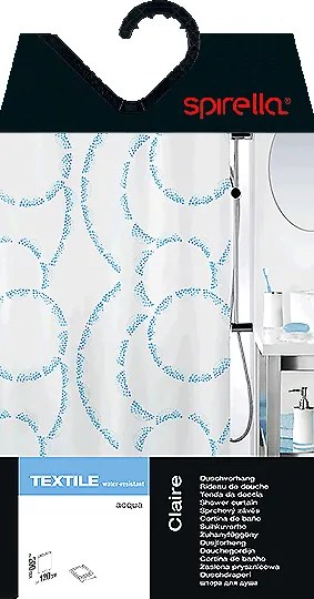 Zuhanyfüggöny 180x200 cm Claire – Spirella