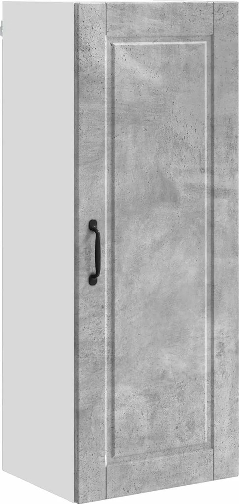 vidaXL Konyhaszekrény polcokkal Beton Szürke 40 x 31 x 100 cm Faanyag