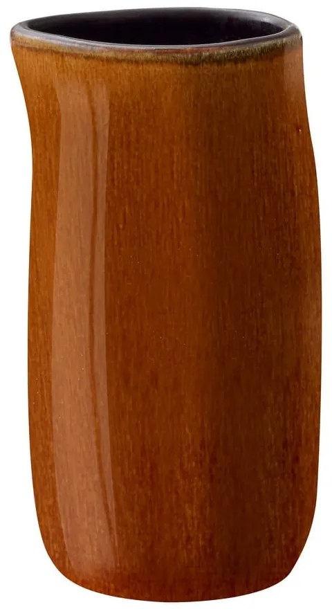 Borostyán színű kerámia tejkiöntő 200 ml Gastro Black/Amber – Bitz