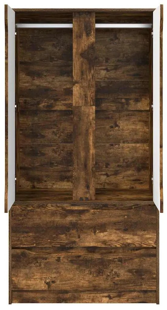 Fürdőszoba Székény Füstölt tölgy 79,5 x 49 x 156 cm Faanyag