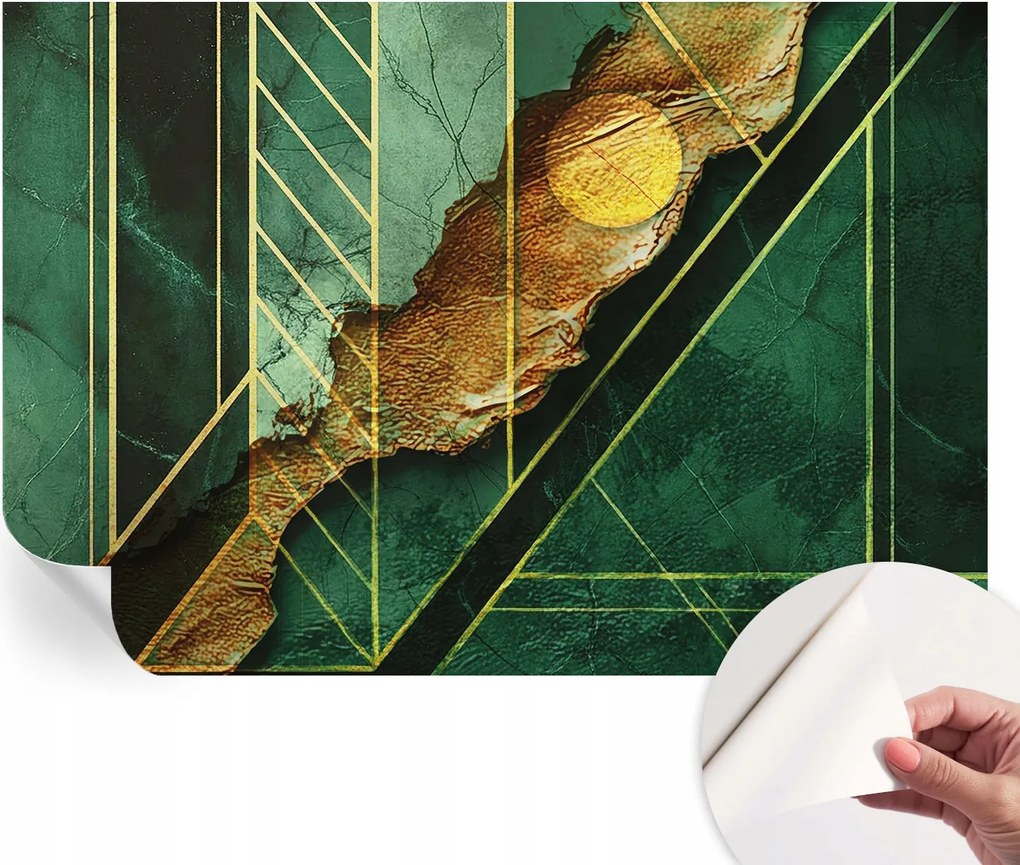 Öntapadós fotótapéta Falra 3D Loft Geometrikus feszültség 152x104 cm