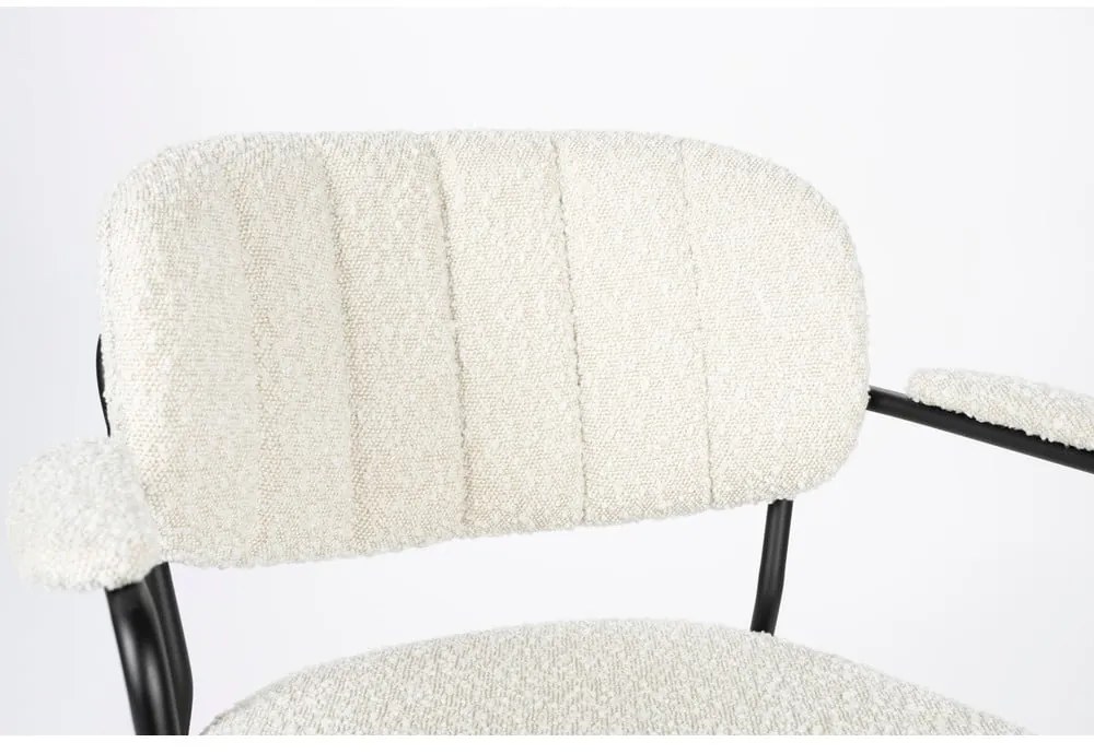 Fehér étkezőszék szett 2 db-os Jolien – White Label