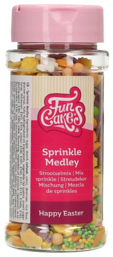 FunCakes szórógyöngy, Boldog Húsvét, 65g