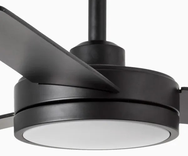 FARO 34261 - LED Mennyezeti ventilátor BARTH LED/24W/230V fekete + távirányító