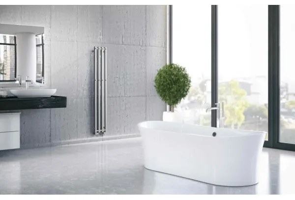 P.M.H. PX2C/4 - Fürdőszobai létra törölközőszárító radiátor PLUTO X 350W 150 cm fényes króm