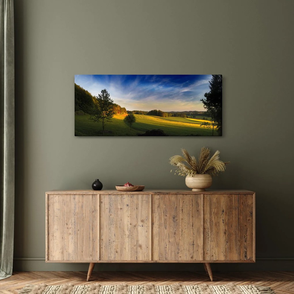 Kép - Hegyi rét (120x50 cm)