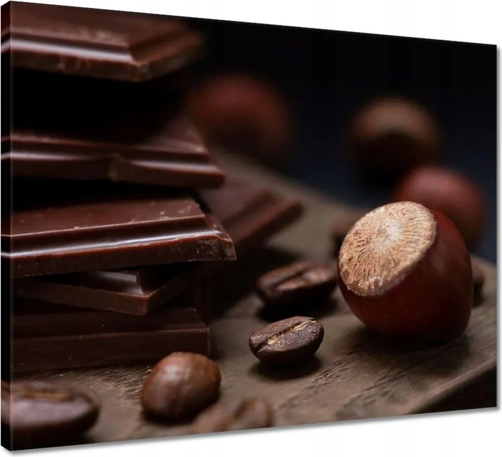 Vászonkép 50x40 Kávé Kaffe