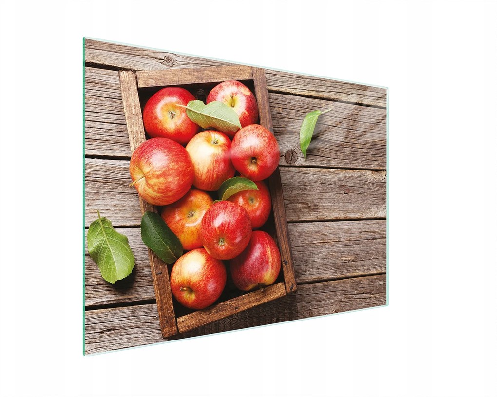 Üveg Vágódeszka 30x22 Alma Edzett Üveg