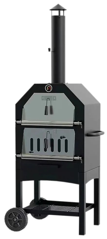 Fornello mobil kemence pizzasütő