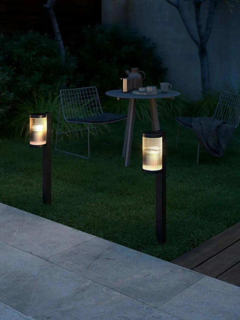 NORLDUX 2218088003 COUPAR Modern Kültéri Állólámpa Fekete E27 IP54