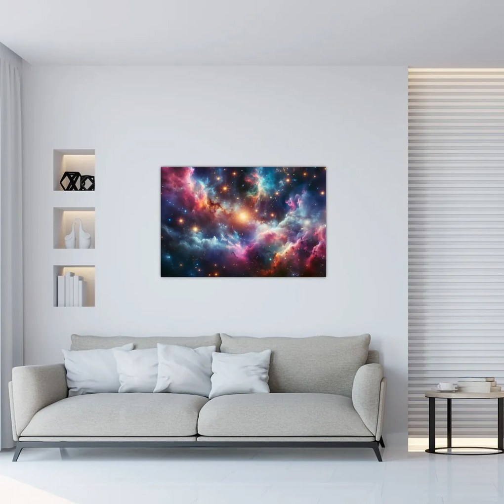 Kép - Sötét univerzum (90x60 cm)