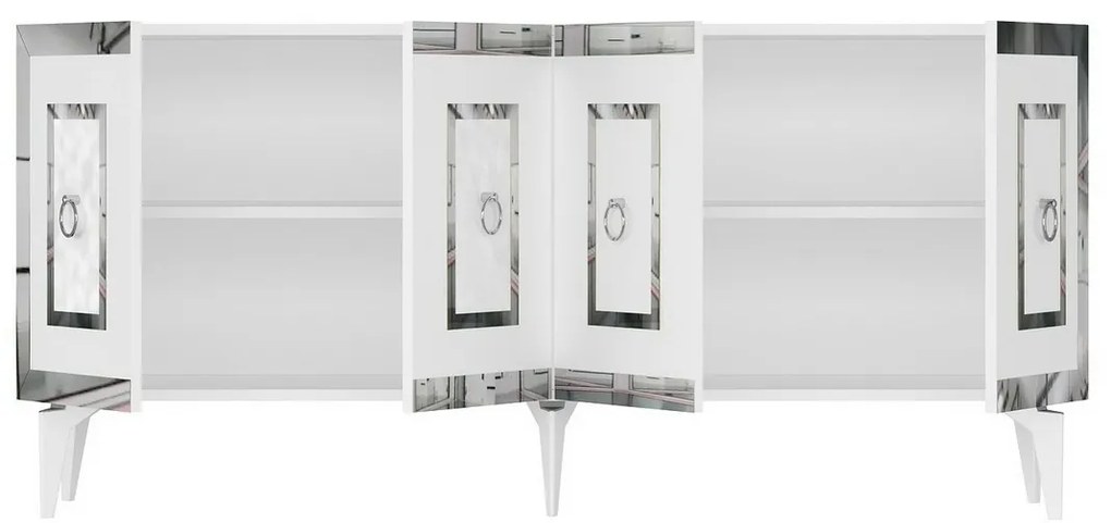 Karya White and Silver szekrény