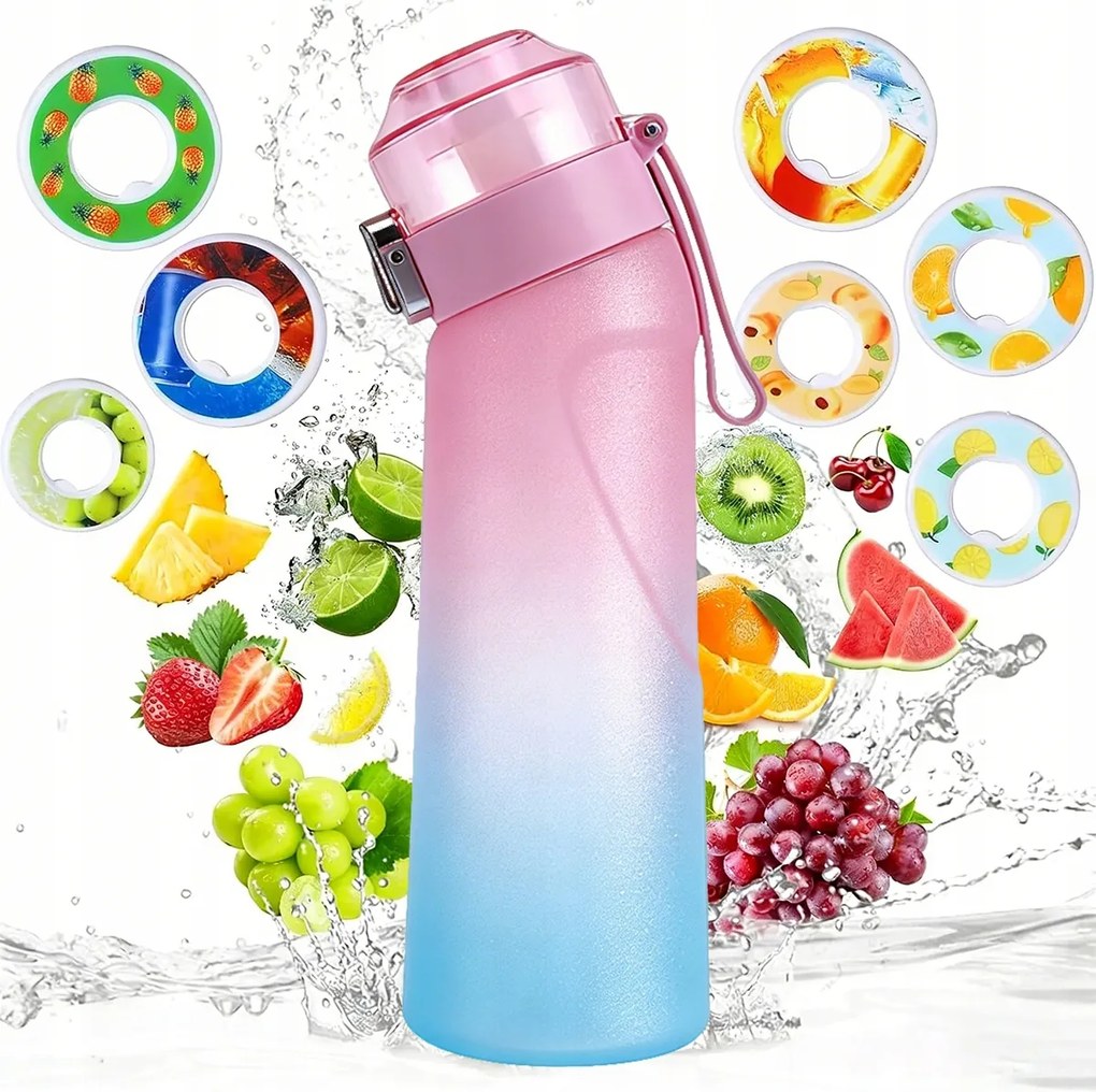 Ízesített palack 650ml ízesített +Egészséges és alacsony kalóriatartalmú