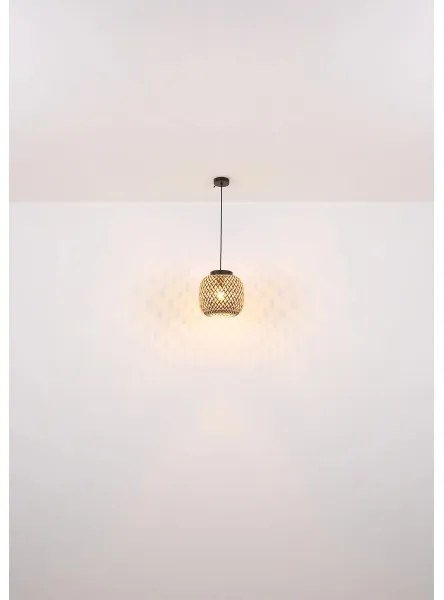 Globo 15766H - Csillár zsinóron COLLY 1xE27/15W/230V átm. 20 cm